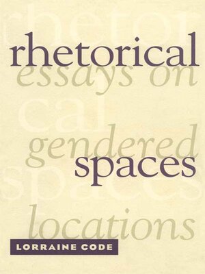 cover image of Rhetorical Spaces